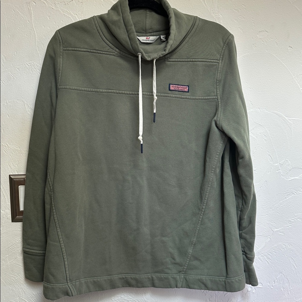 Vineyard Vines Garment Dyed Funnel Neck Shep Shirt